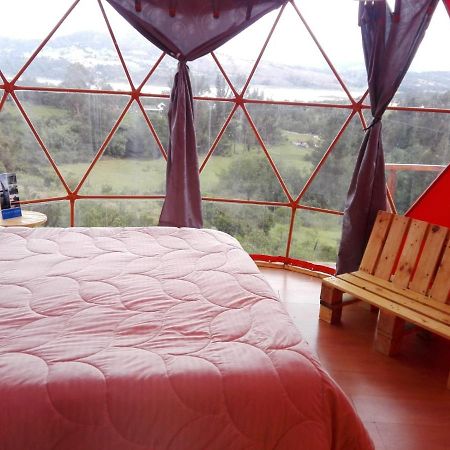 Отель Glamping Cabana San Martin Гуатавита Экстерьер фото